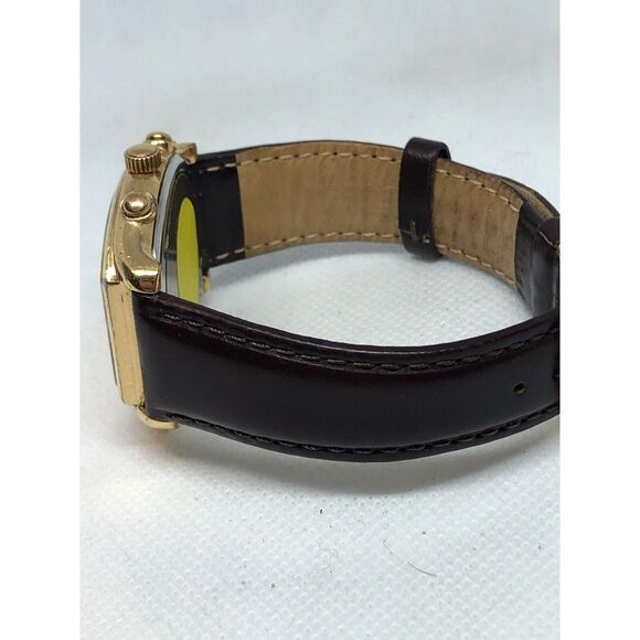 Fossil CH2260 Unisex Brown Leather Analog Dial Quartz Genuine Wrist Watch HG99 - Picture 7 of 9